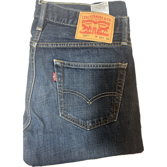 Levi's Other - Men’s Levi’s 527 Bootcut Jeans | W29 L30 | Dark Blue | Y2K